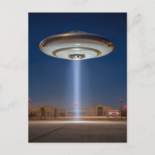 Begegnung des dritten Typs: Zone 51 Postkarte (Vorderseite)