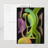 Begegnung mit den Planeten Postkarte (Vorne/Hinten)