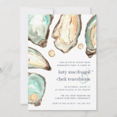 Begegnung mit Wasserfarben und Perlen Einladung (Vorderseite)