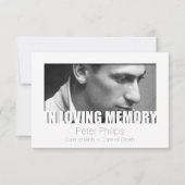 Begegnung von Erinnerungsvorlagen mit Leben 3 Einladung (Vorderseite)