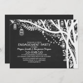 Begegnungsfeier für das Mason der Wandleuchten Einladung (Vorne/Hinten)