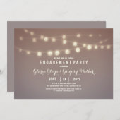 Begegnungsfeier für knechte Lichter Einladung (Vorne/Hinten)