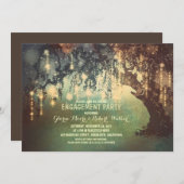 Begegnungsfeier mit klingonischen Lichtern Einladung (Vorne/Hinten)