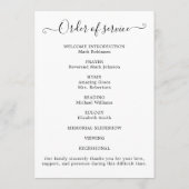 Begehung der Dienstordnung des Fotos Programm (Rückseite)