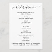 Begehung der Dienstordnung des Fotos Programm (Rückseite)