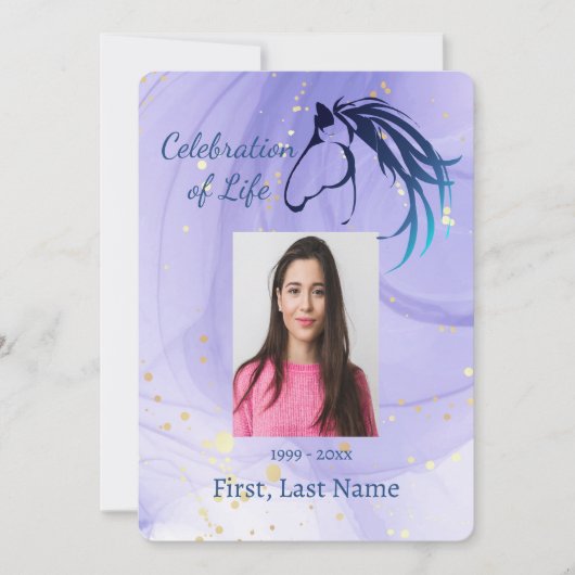 Begehung der Einladung zum Logo des "Life Classic  (Vorderseite)