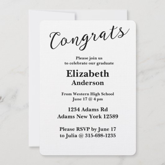 Begehung der Klasse des Abschlusses 2025 Einladung (Rückseite)