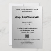 Begehung der Lebenskarte | Eterner QR-Code Einladung (Rückseite)