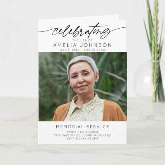 Begehung der lebenslangen Bestattungsordnung Programm (Vorderseite)