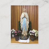 Begehung der Marienkarte Visitenkarte (Rückseite)