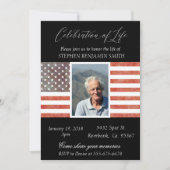 Begehung der Veteranen-Fahne zum Gedenken an das L Einladung (Vorderseite)