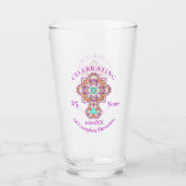 Begehung des 25. Jubiläums der Priester Glas (Rückseite)