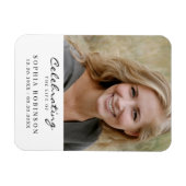 Begehung des Fotos des Lebens Magnet (Horizontal)