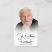 Begehung des Fotos Lebensgebet Visitenkarte (Vorderseite)