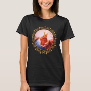 Begehung des heiligen Herzens Jesu Bildes T-Shirt