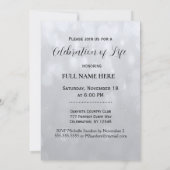 Begehung des Lebens Einladung (Rückseite)