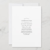 Begehung des Lebens Einladung (Vorderseite)