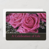 Begehung des Lebens Einladung (Vorne/Hinten)