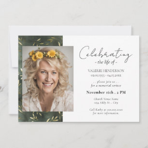 Begehung des Lebenslebens des Fotos von Olivenblät Einladung