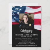 Begehung des Life Patriotic USA Flag Memorial Einladung (Vorderseite)