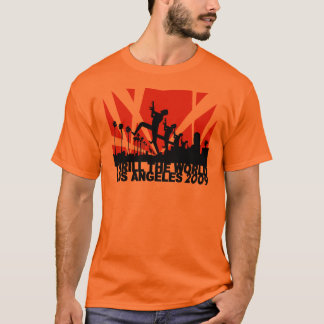 Begeistern Sie die WeltLos Angeles ~ Orange 2009 T-Shirt
