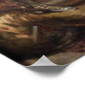 Begeisterte Madonna Poster (Ecke)