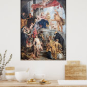 Begeisterte Madonna Poster (Küche)