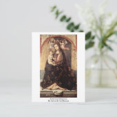 Begeisterte Madonna von Antonello Da Messina Postkarte (Stehend Vorderseite)