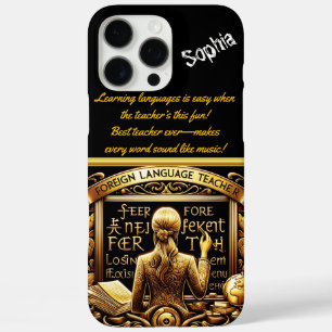 Begeisterter Fremdsprachenlehrer iPhone 16 Pro Max Hülle
