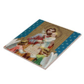 Begeisterter St. Joseph empfängt Vatikane Maquette Fliese (Seite)