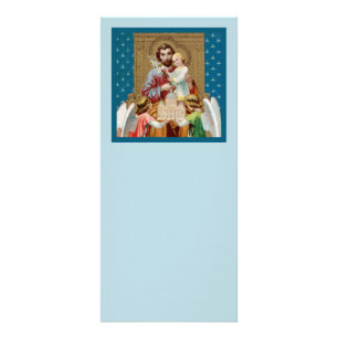 Begeisterter St. Joseph empfängt Vatikane Maquette Werbekarte