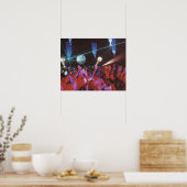 Begeisterung beim Tanzen Poster (Küche)