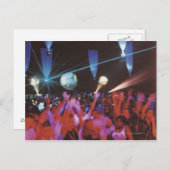 Begeisterung beim Tanzen Postkarte (Vorne/Hinten)