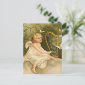 Begeisterung für das Leben Postkarte (Stehend Vorderseite)