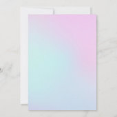 Begeisterung für den Geburtstag des Bobba-Tees Einladung (Rückseite)