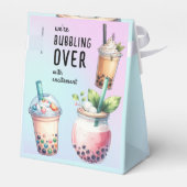 Begeisterung für den Geburtstag des Bobba-Tees Geschenkschachtel (Rückseite)