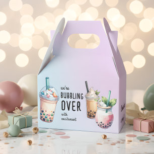 Begeisterung für den Geburtstag des Bobba-Tees Geschenkschachtel