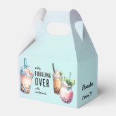 Begeisterung für den Geburtstag des Bobba-Tees Geschenkschachtel (Rückseite)