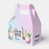 Begeisterung für den Geburtstag des Bobba-Tees Geschenkschachtel (Vorderseite)