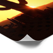 Begeisterung Inspiration Poster Print (Ecke)