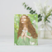 Begeisterung (Nymphe) Postkarte (Stehend Vorderseite)