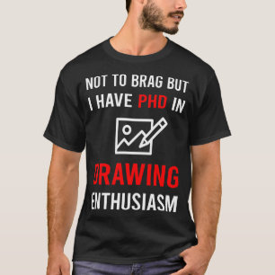 Begeisterung Zeichnen T-Shirt