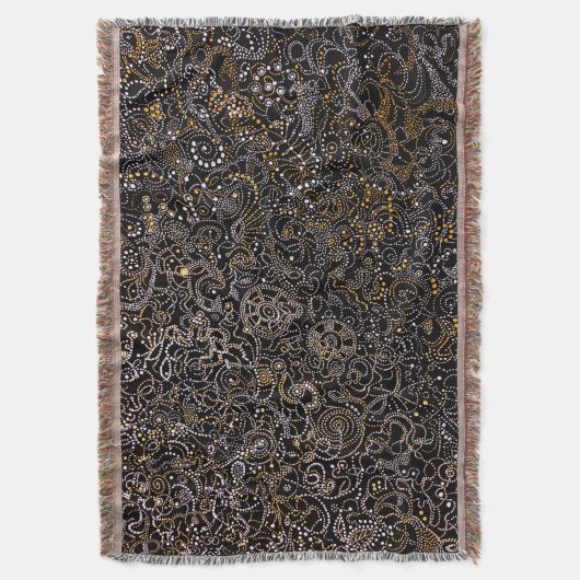 Begeisterungs-Stern-Konstellations-Wurfs-Decke Decke (Vorderseite Vertikal)