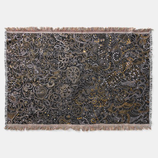 Begeisterungs-Stern-Konstellations-Wurfs-Decke Decke (Vorderseite)