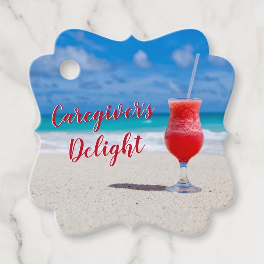 Begeisterungsmarken Geschenkanhänger (Vorderseite)