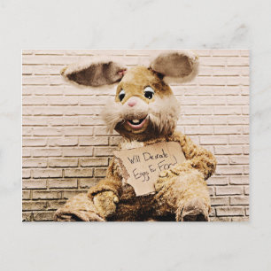 Beggar Bunny, Rabbit Anzug, Funny Postkarte