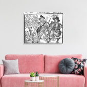 Beggars All Leinwanddruck (Insitu (Wohnzimmer))