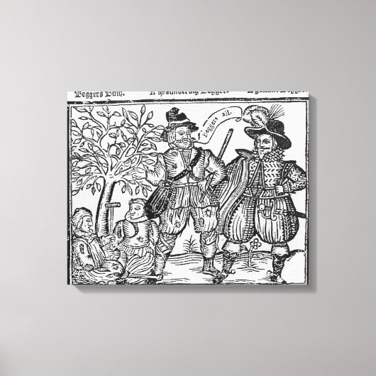Beggars All Leinwanddruck (Vorderseite)