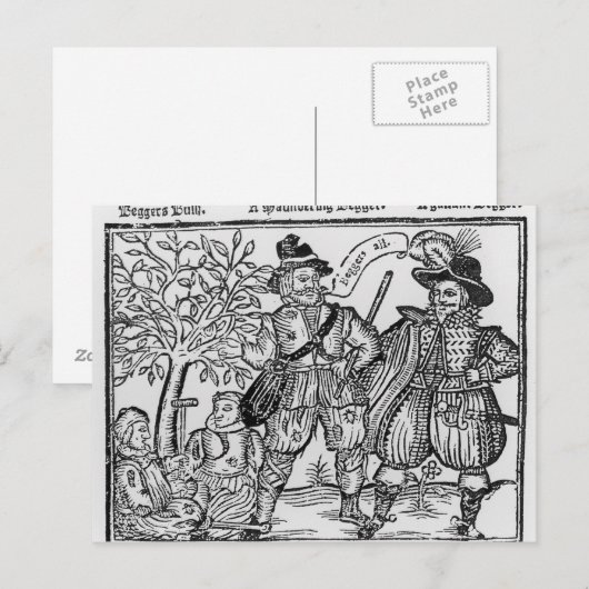 Beggars All Postkarte (Vorne/Hinten)