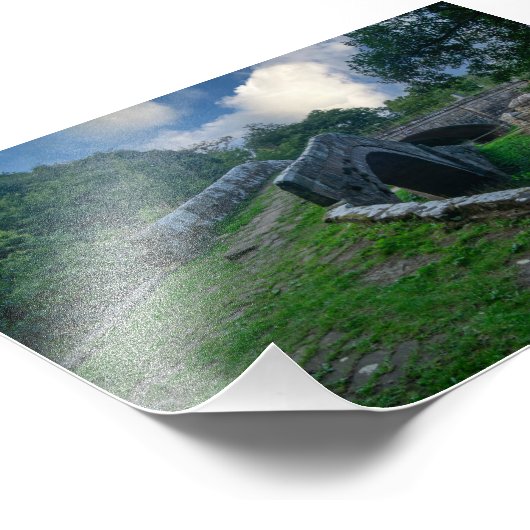 Beggar's Bridge, Glaisdale Fotodruck (Ecke)